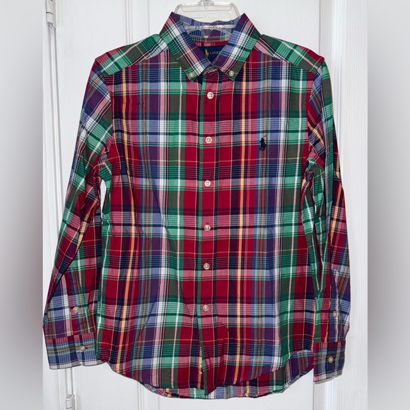 NWOT Boys Ralph Lauren Long sleeve Button Down Dress Shirt - Picture 1 of 11